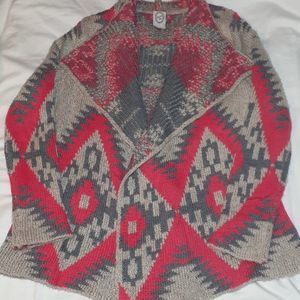 Eleven Star Tribal Aztec Southwestern Cardigan L‎